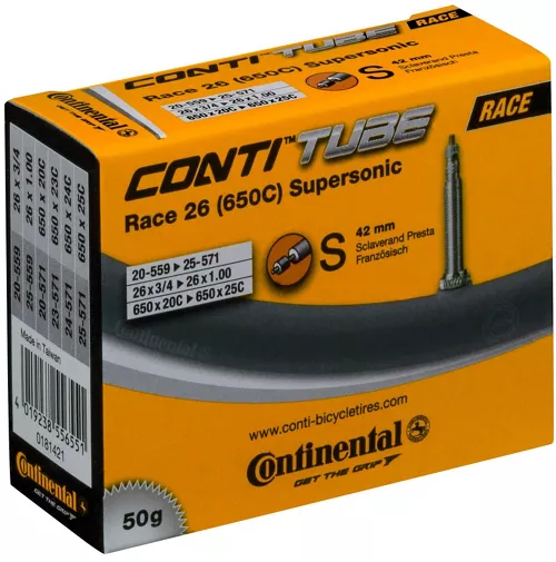 Continental 650c Supersonic Road Inner Tube 3 Continental 650c Supersonic Road Inner Tube