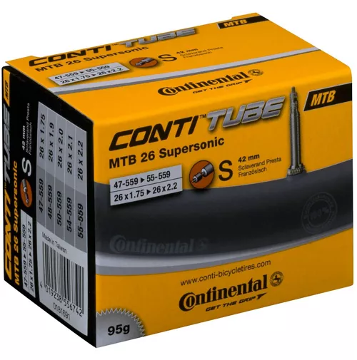 Continental MTB 26 Supersonic Inner Tube 3 Continental MTB 26 Supersonic Inner Tube