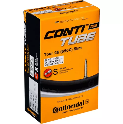 Continental Tour 26 Slim Inner Tube 3 Continental Tour 26 Slim Inner Tube