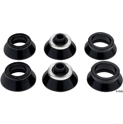 Vision Trimax 30 Front Road Disc Hub End Caps 3 Vision Trimax 30 Front Road Disc Hub End Caps